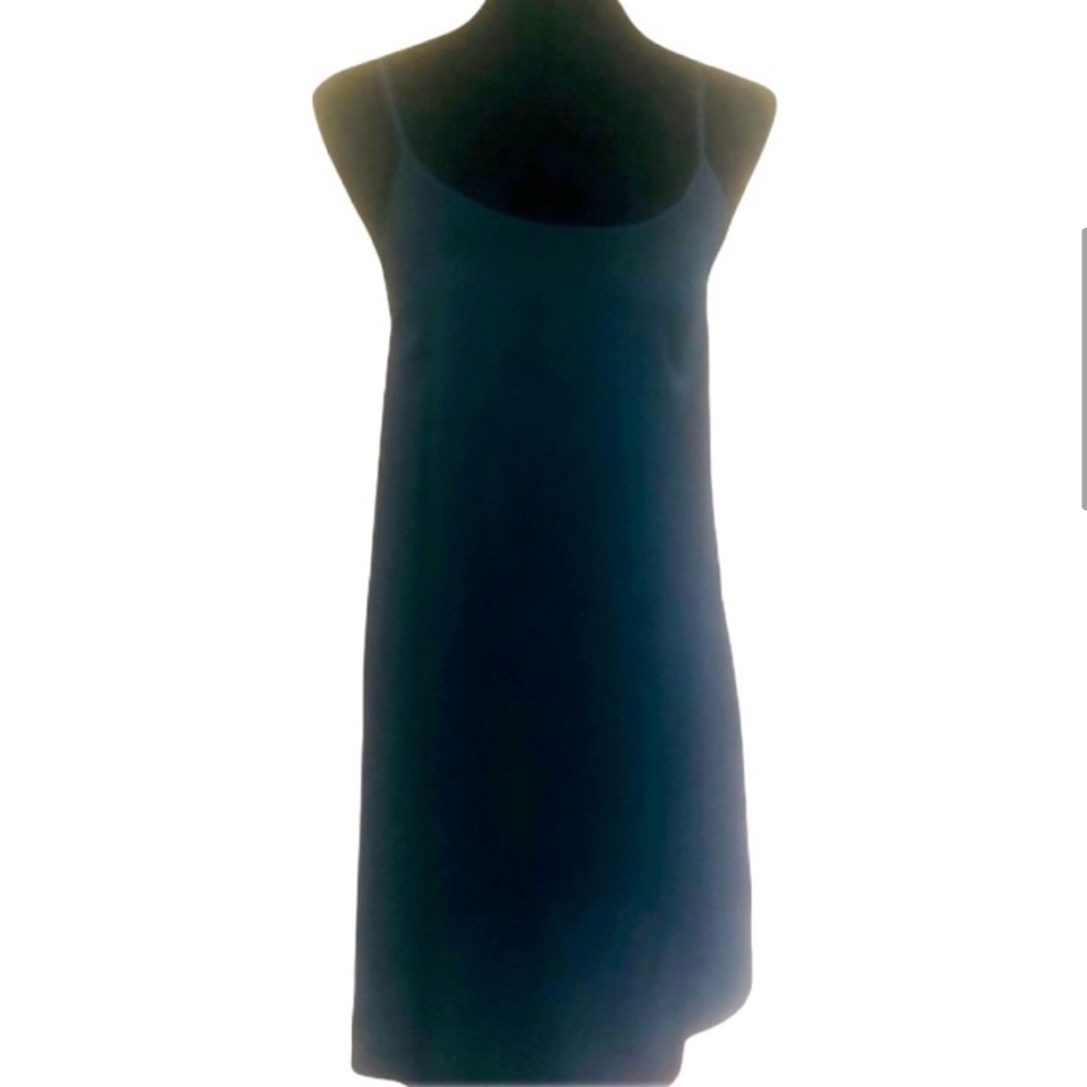 BNX Layered Dress Blue Slip Embellished Tie Waist & satin belt retail NWT $172 - Picture 6 of 12